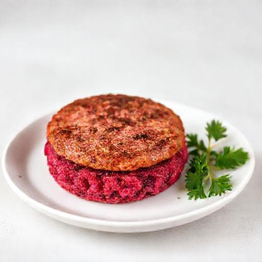 Enkel Rødbeteburger