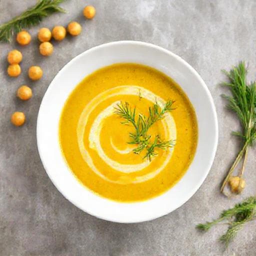 Rask Kikertsuppe med Sitron og Urter