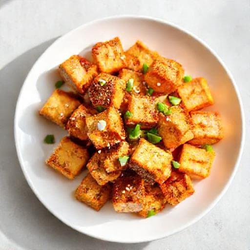 Klassisk Sprø Tofu i Airfryer