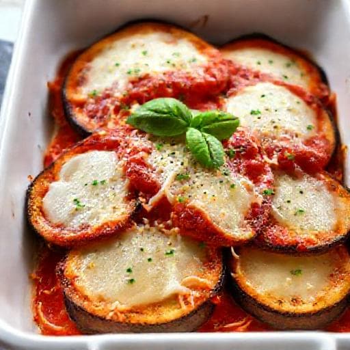 Rask Aubergine Parmigiana