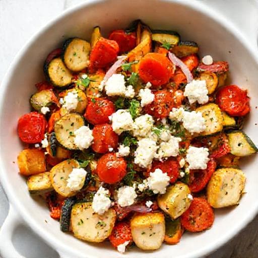Rask Briam med Feta