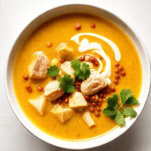 Rask Mulligatawny med Raskere Linser