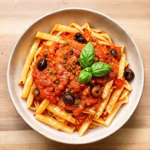 Pasta alla Puttanesca 'Veloce'