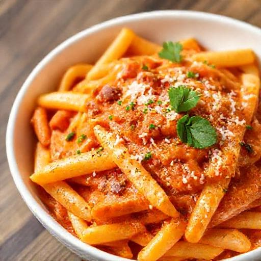 Klassisk Penne alla Vodka