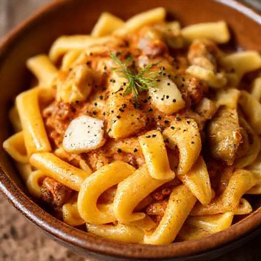 Pasta alla Gricia med Artisjokkhjerter