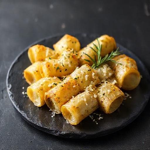 Fondantpoteter med Parmesan og Rosmarin