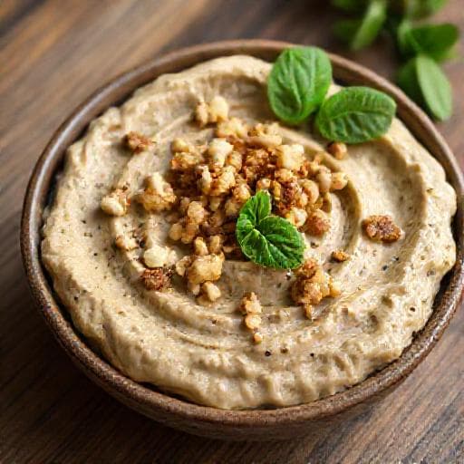 Baba Ganoush med Valnøtter og Urter