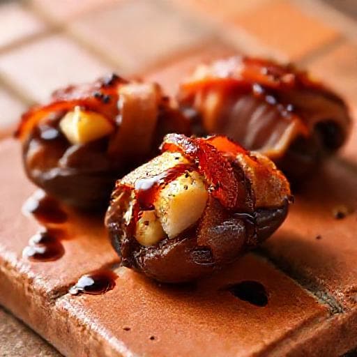 Dadler med Bacon og Manchego