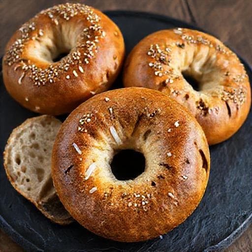 Bagels med Surdeig