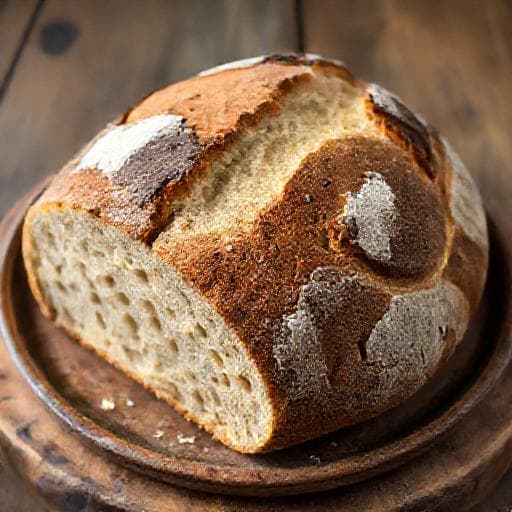 Rask Eltefritt Brød med Surdeigskultur
