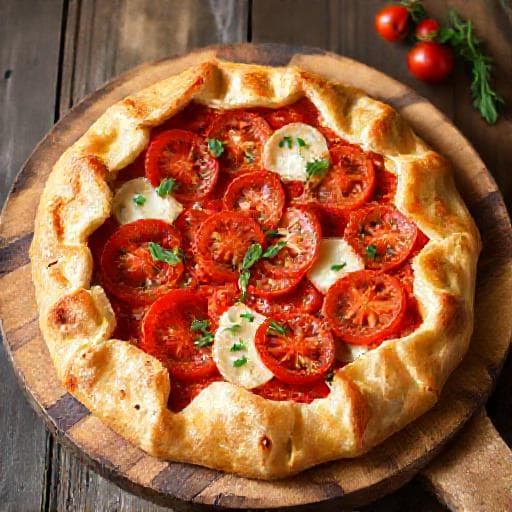 Rask Tomatgalette med Butterdeig