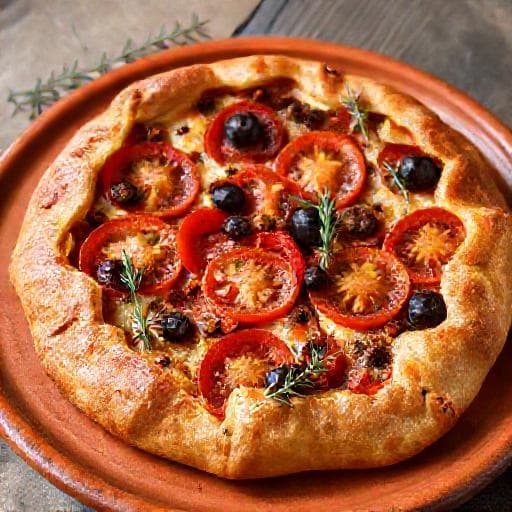 Provençalsk Tomatgalette