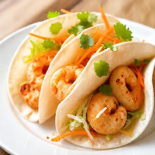Klassiske Shanghai-taco med Reker