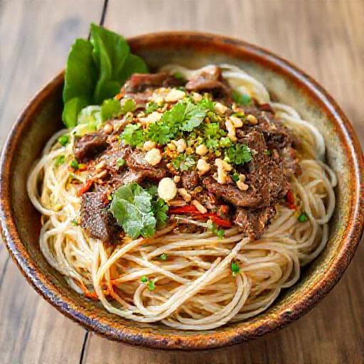 Klassisk Bún Bò Nam Bộ