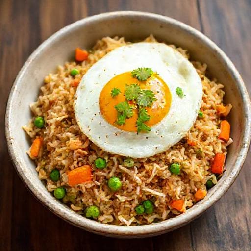Rask Nasi Goreng med Kylling