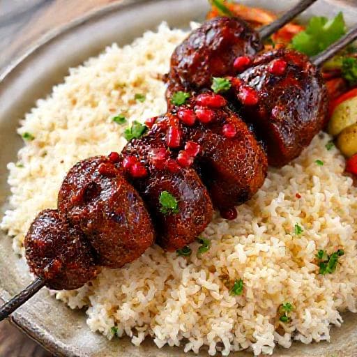Kofta Kebab med Granateple og Urter