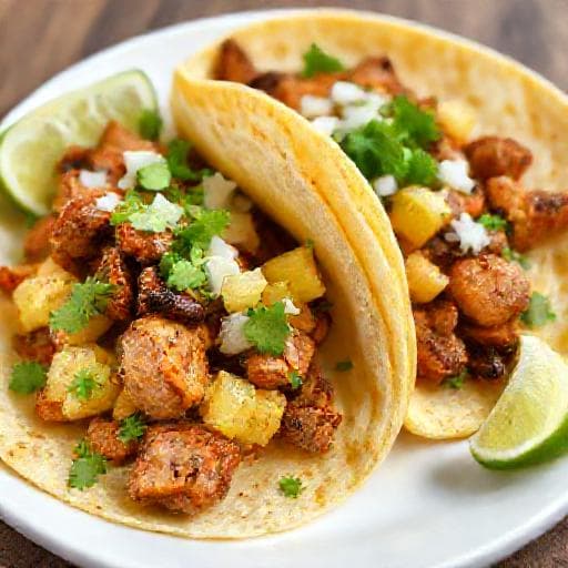 Rask Tacos al Pastor (Pannevariant)