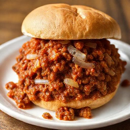 Klassisk Sloppy Joe