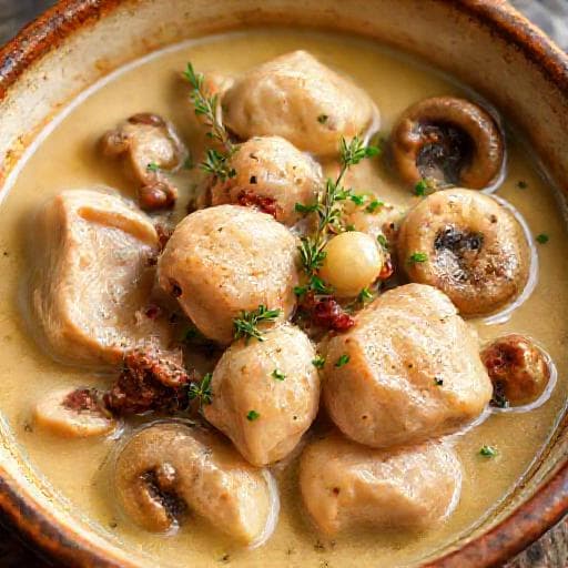 Coq au Vin Blanc