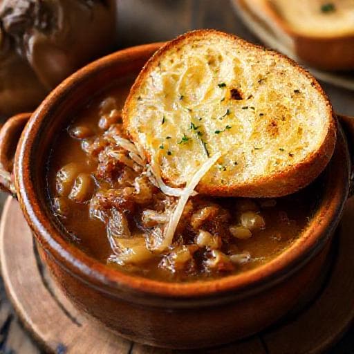 Klassisk Fransk Løksuppe