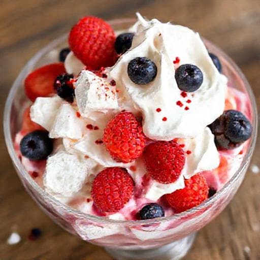 Klassisk Eton Mess med Bær