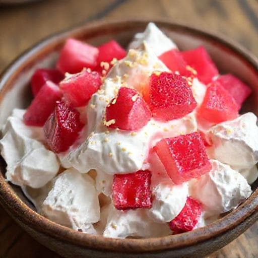 Eton Mess med Rabarbra og Ingefær