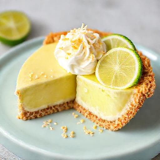 Key Lime Pie med Kokosbunn