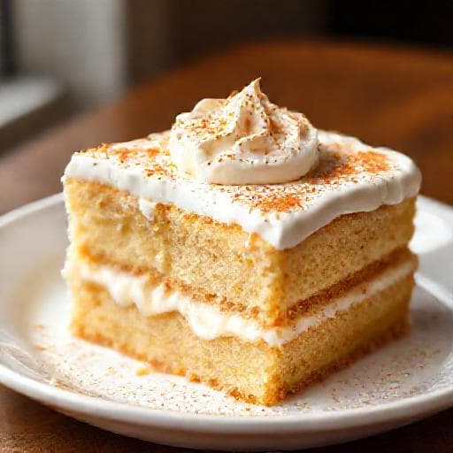 Klassisk Tres Leches Kake