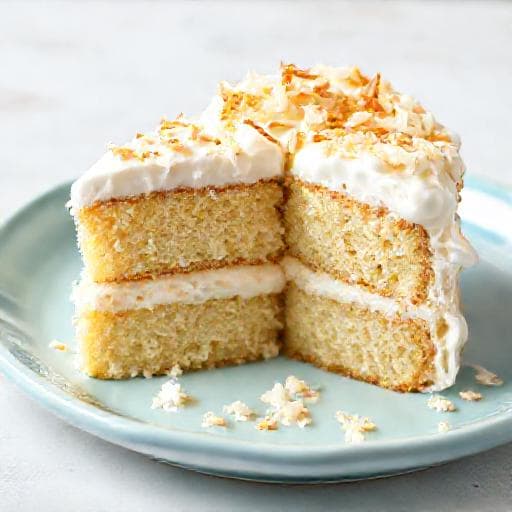 Tres Leches Kake med Kokos