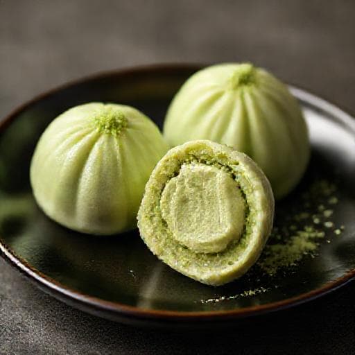 Grønn Te (Matcha) Mochi-is