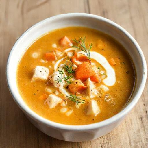 Klassisk Krabbesuppe