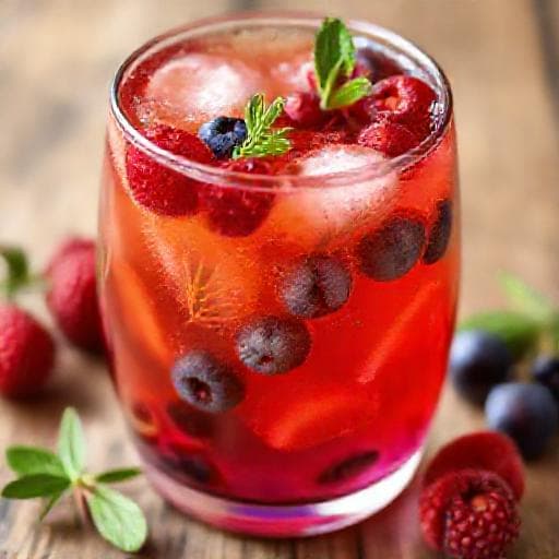Kombucha med Bær og Urter