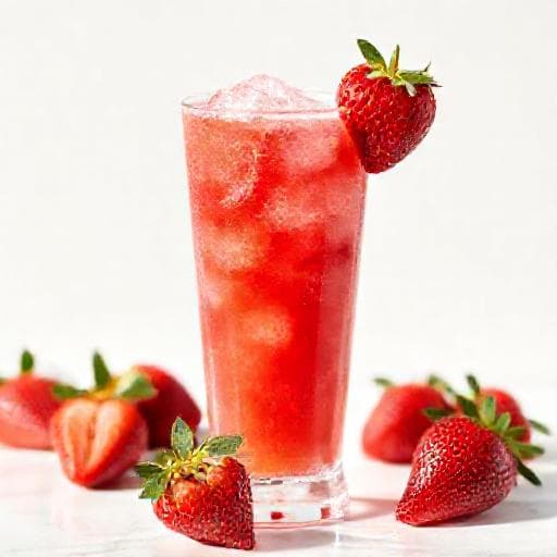 Klassisk Frossen Jordbærmocktail