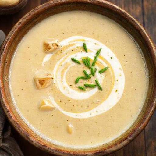 Klassisk Jordskokksuppe