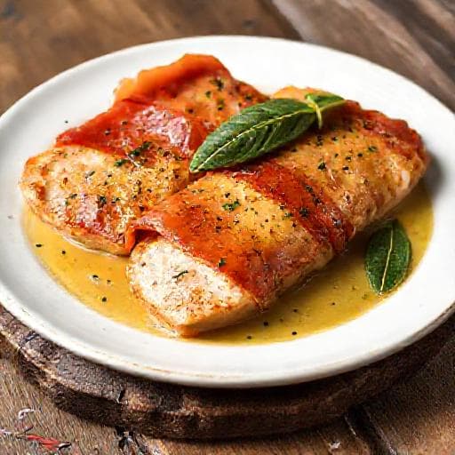 Klassisk Saltimbocca alla Romana