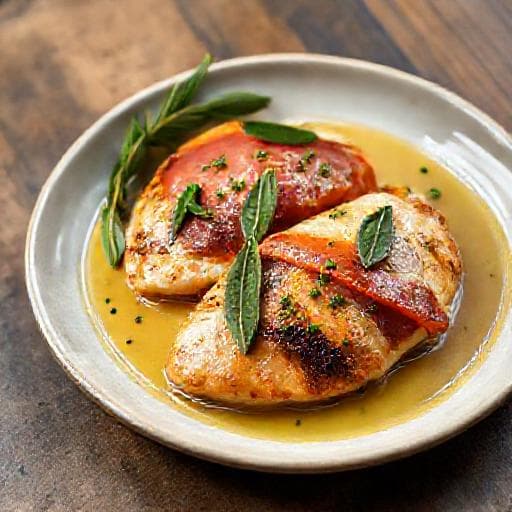 Rask Saltimbocca med Kylling
