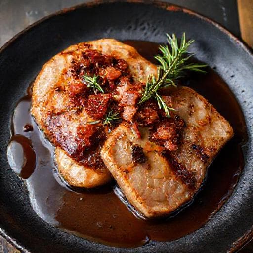 Saltimbocca med Pancetta og Rosmarin