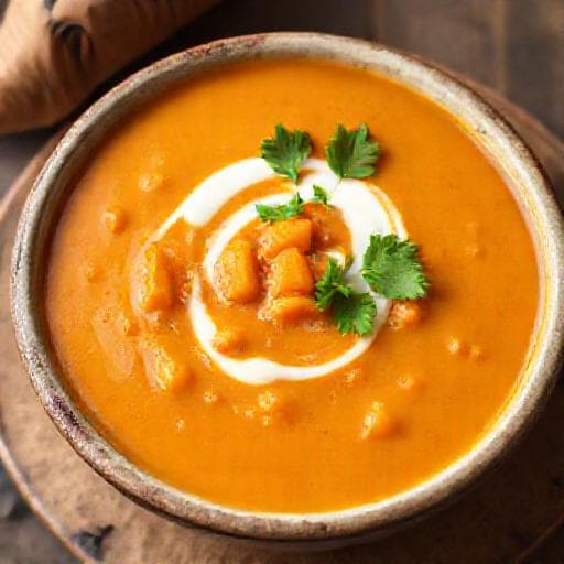 Klassisk Søtpotetsuppe