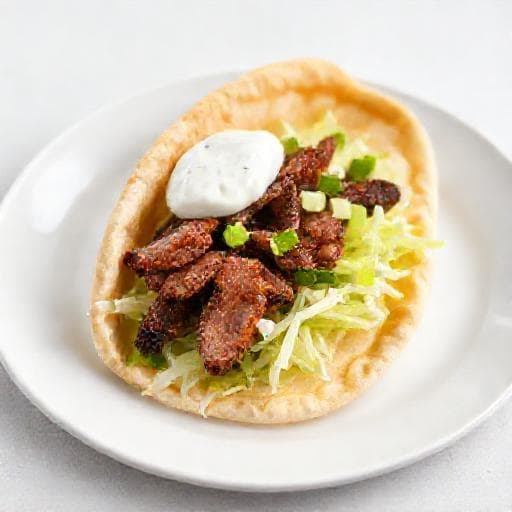 Rask Reinsdyrkebab i Pita