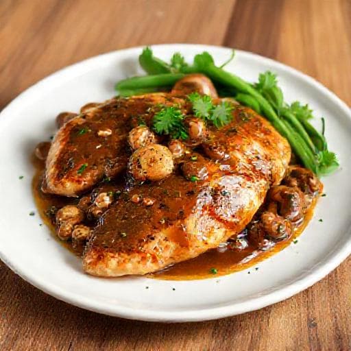 Klassisk Kylling Marsala