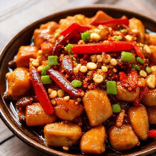 Klassisk Kung Pao Kylling