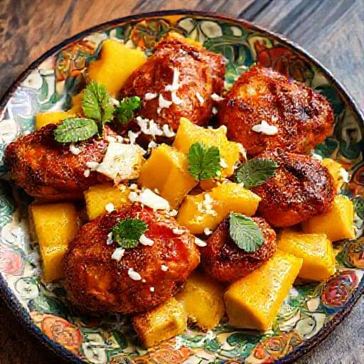 Tandoorikylling med Mango og Kokos