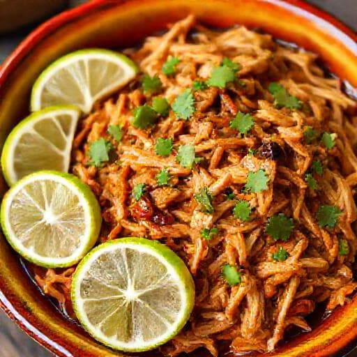 Pulled Chicken med Chipotle og Lime
