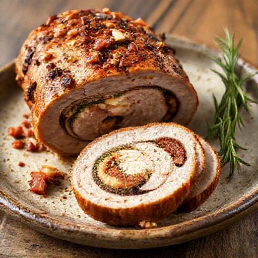 Klassisk Pancettafylt Svinefilet
