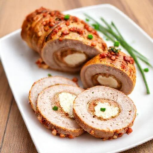 Enkel Pancettafylt Svinefilet