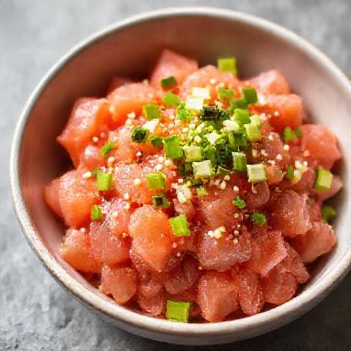 Laks Tartar med Asiatisk Vri