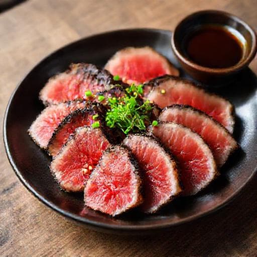 Klassisk Tunfisk Tataki