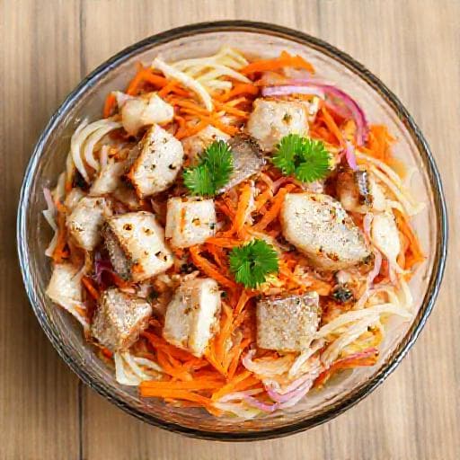 Оселедець по-корейськи з овочами (Регіональний варіант)