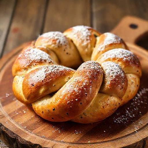 Традиційний калач із маком