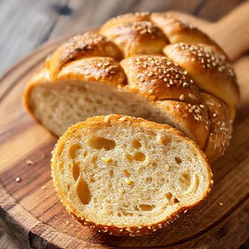 Класична Плетінка з кунжутом